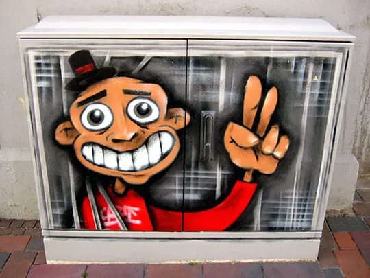 Peace Man – Herderstraße