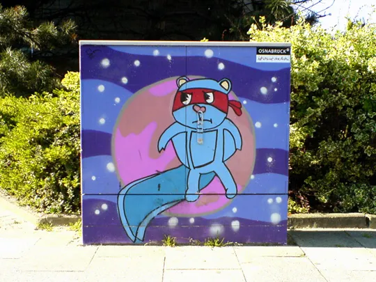 Ninja Eichhörnchen – Bohmter Straße