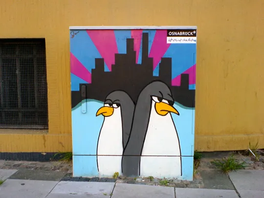 2 Pinguine – Alte Poststraße
