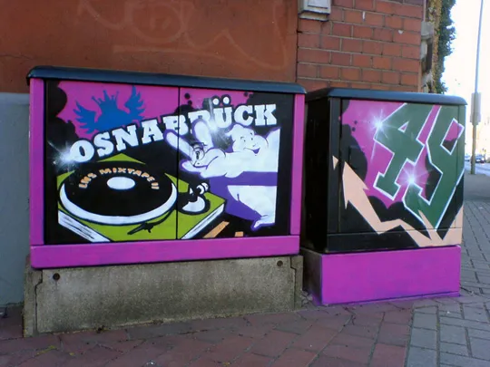 Graffiti Utility Box Osnabrück #22